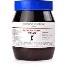 Phytolacca berry for weight loss