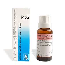 Dr. Reckeweg R52 Vomiting Nausea and Travel Sickness