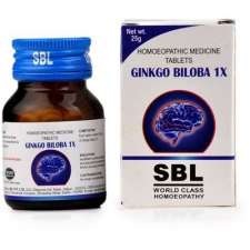 SBL Ginkgo Biloba 1x Tablets for Alzheimer's disease