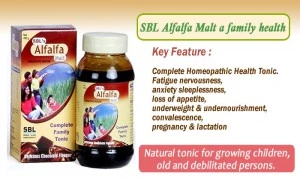 SBL Alfalfa Malt Energy Booster Tonic