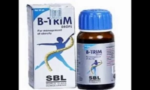 SBL homeopathy B-TRIM Drops for weight loss and boosts energy