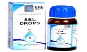 SBL Drops no. 3 for urinary tract infection