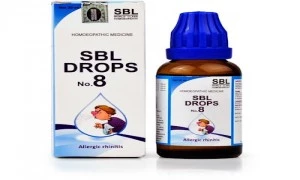 SBL Drops No. 8 for Allergic rhinitis | price, side effects