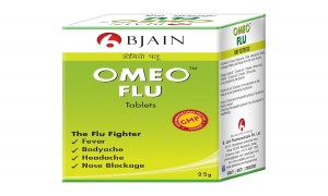 BJain Omeo Flu Tablets for Fever, Influenza and Nose Blockage